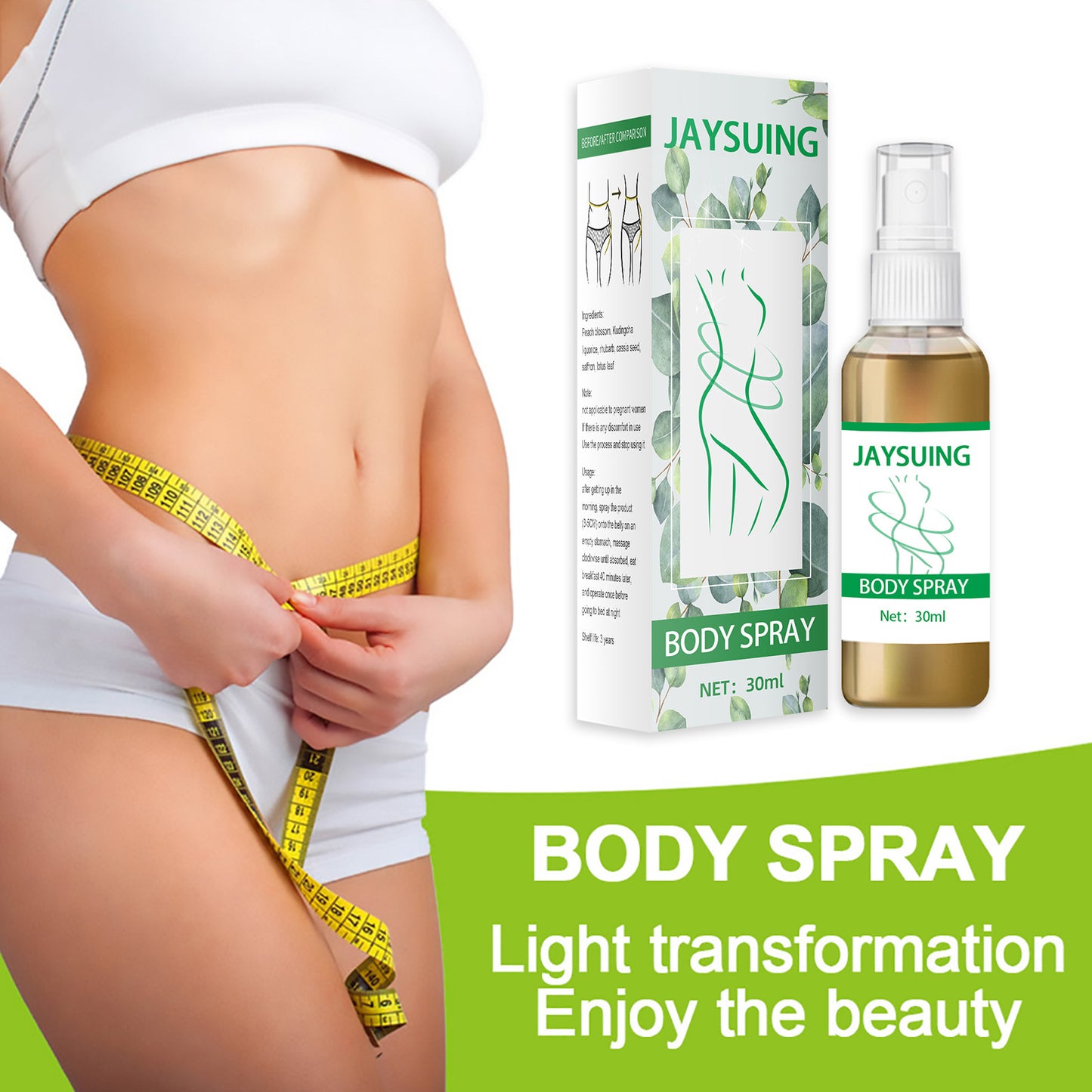 One Spray Belly Control Thigh Shaping Firming Body Slimming Spray
