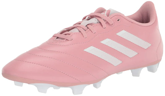 adidas Unisex Adult Goletto VIII Firm Ground Soccer Shoe 5.5 Wonder Mauve/White/White