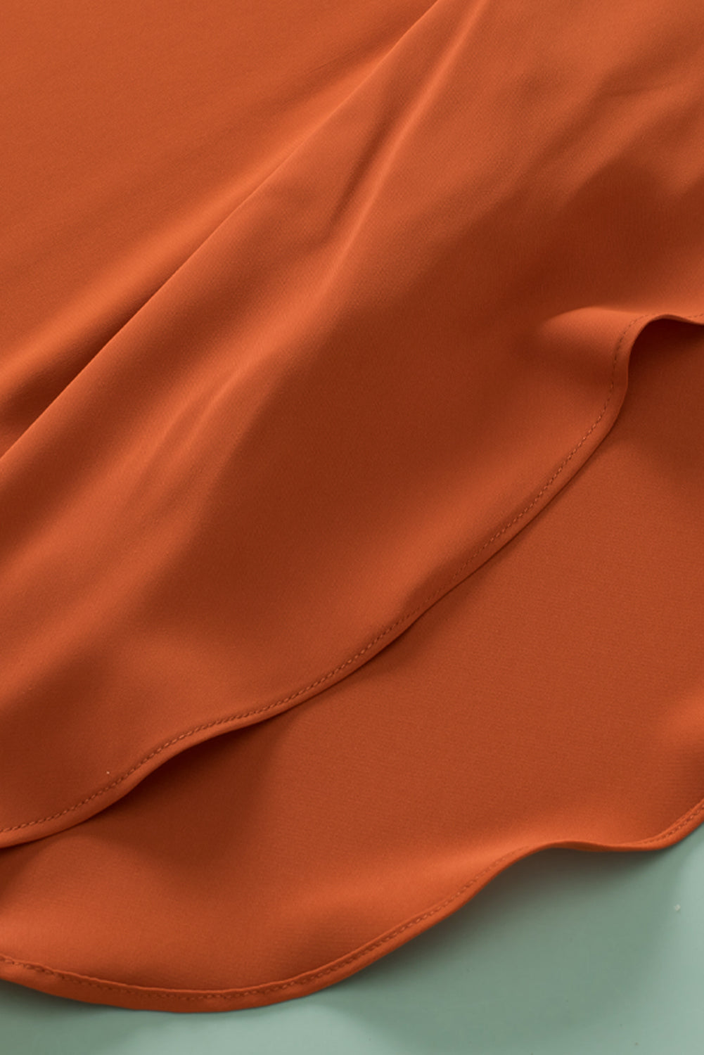 Plusgrootte V-nek blomblaarmou-bloes