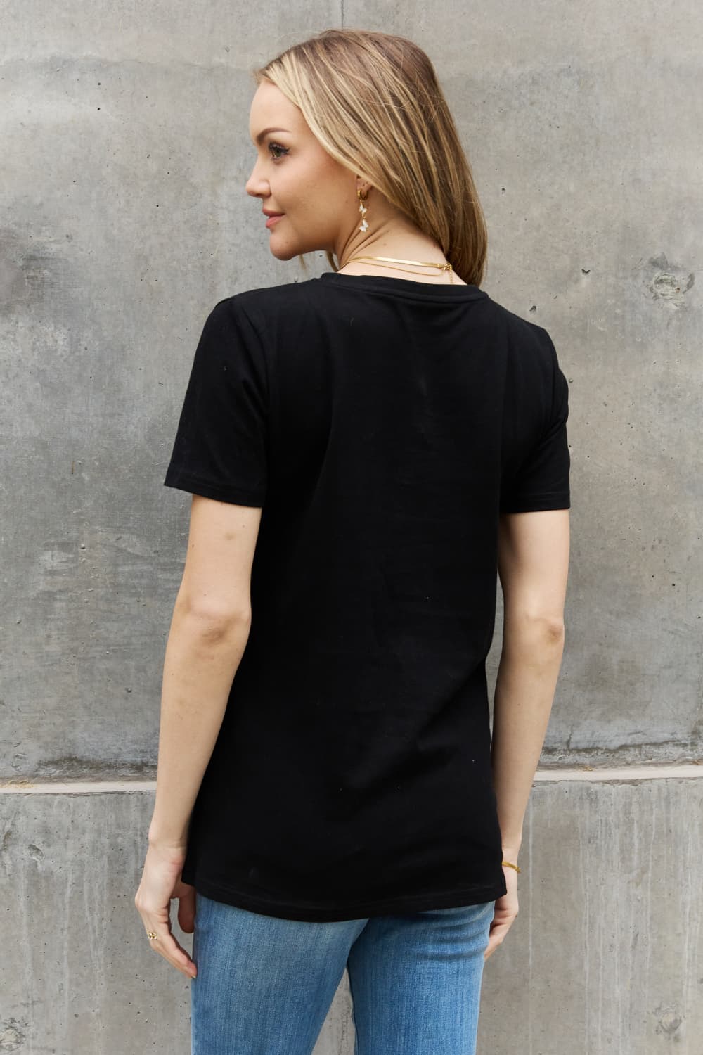 Simply Love Volgrootte Skoenlapperskedel Grafiese Katoen Tee