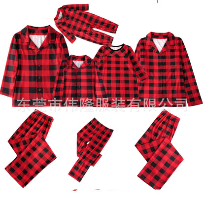 CPC Certified Family Printing Suit Parent-child Pajamas