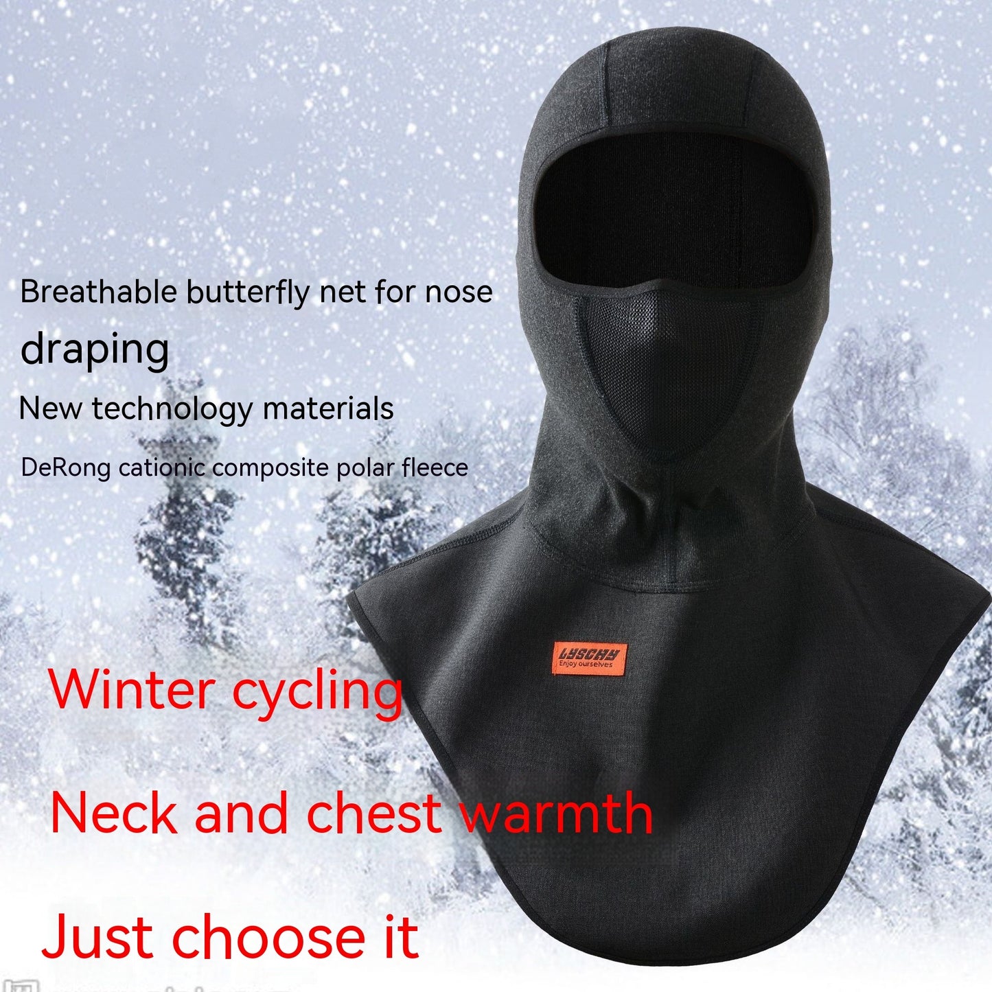 Men's And Women's Outdoor Cold-proof Windproof Cycling Mask Motorcycle