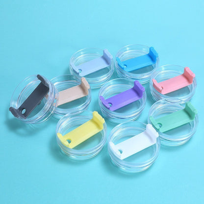 Cup Vacuum Cup Cup With Straw Transparent Plastic Cup Lid