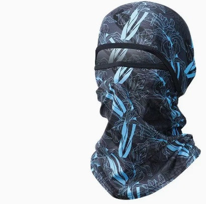 Ice Silk Head Cover Men's Sunscreen Mask Outdoor