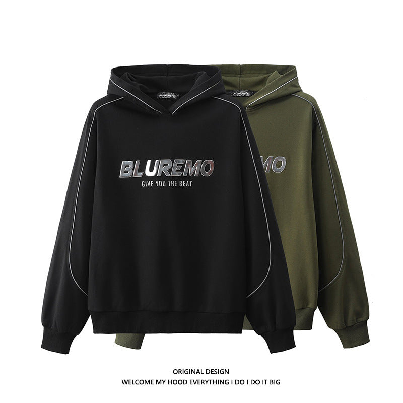 Neutral Couple Hoodies Men And Women Baggy Coat