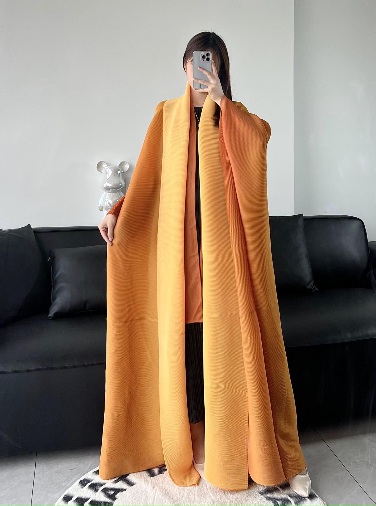 Fashionable Gradient Coat Long Skirt For Women