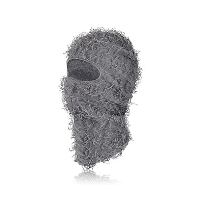 European And American Knitted Warm Face Mask