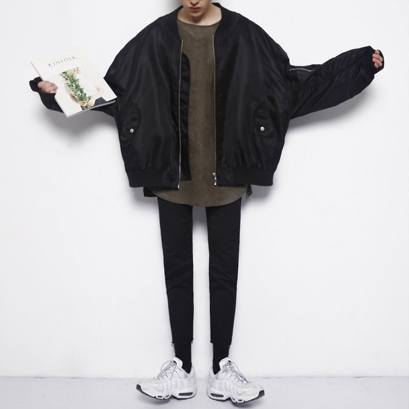 Mens Fashion Slim Fit Nine-quarter Jeans