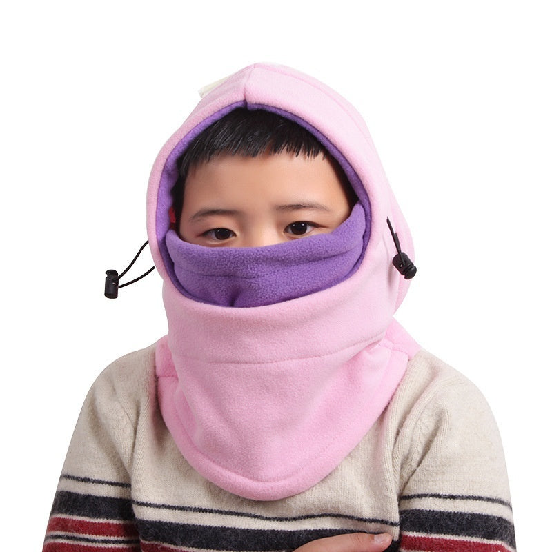 Children's Polar Fleece Thermal Wind Mask Fashion Trendy Cool All-match