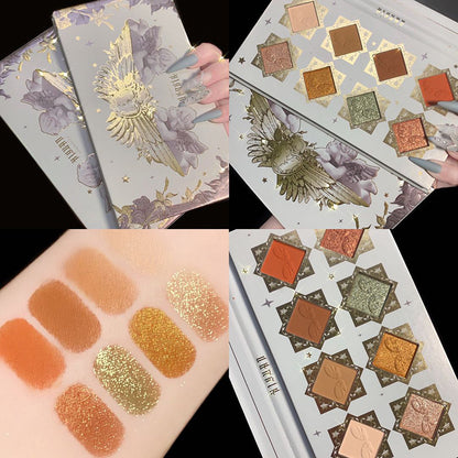 New Hot Sell 8-color Pearlescent Natural Eye Shadow Plate