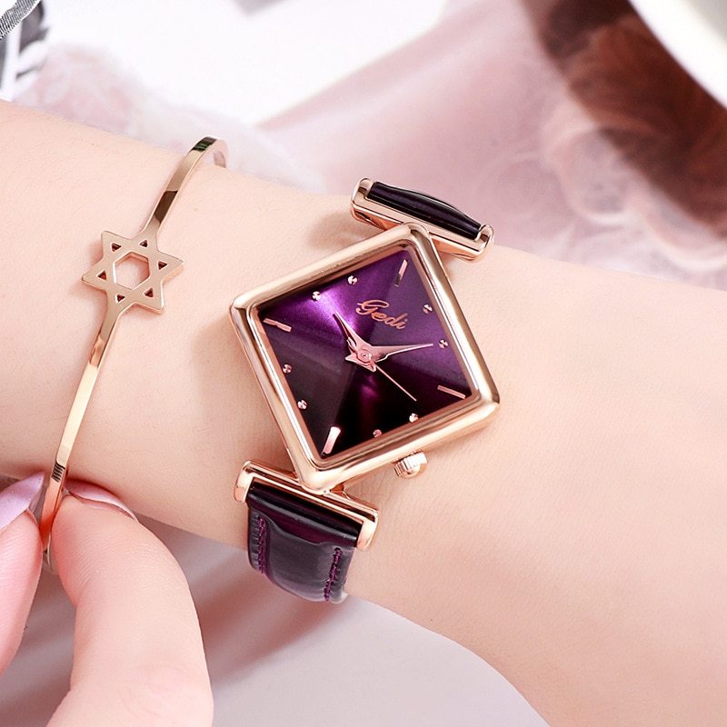 Female classic all-match wrist watch