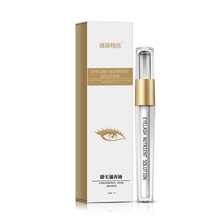 Thick eyelash growth fluid