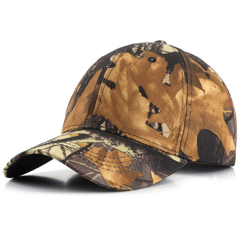 Baseball Cap Leaf Bionic Camouflage Cap Outdoor Field Training