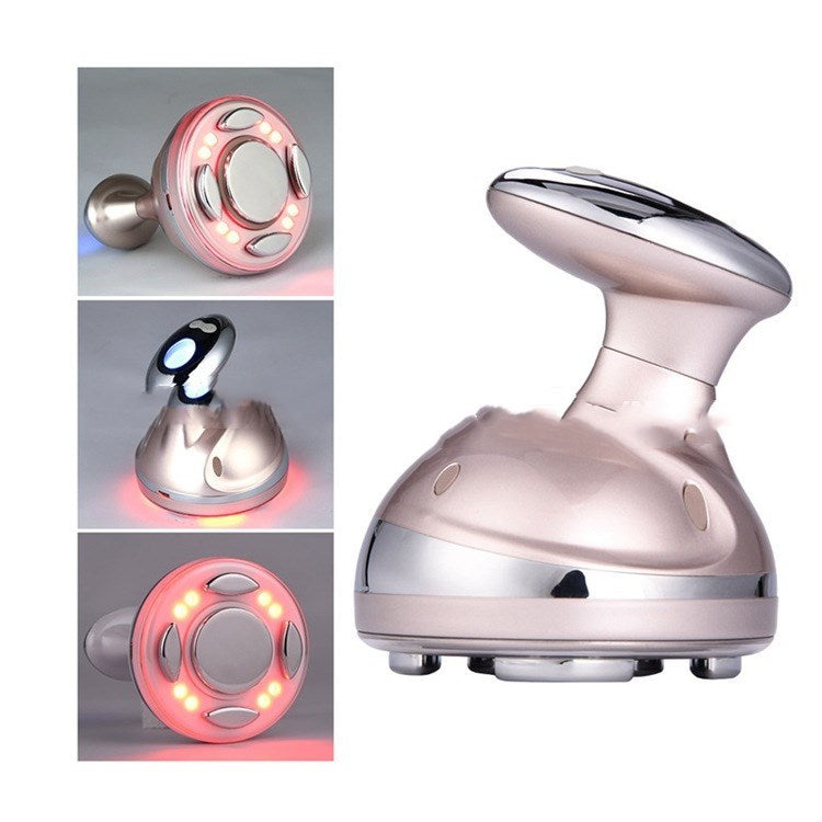 Ultrasonic body massage instrument