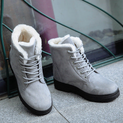 Women winter warm big size cotton boots snow boot