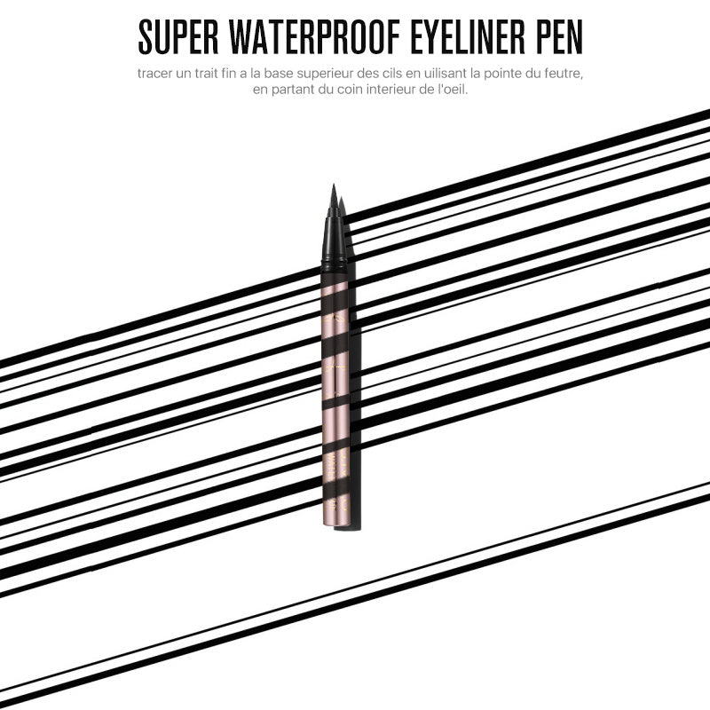 Waterproof non-smudge eyeliner