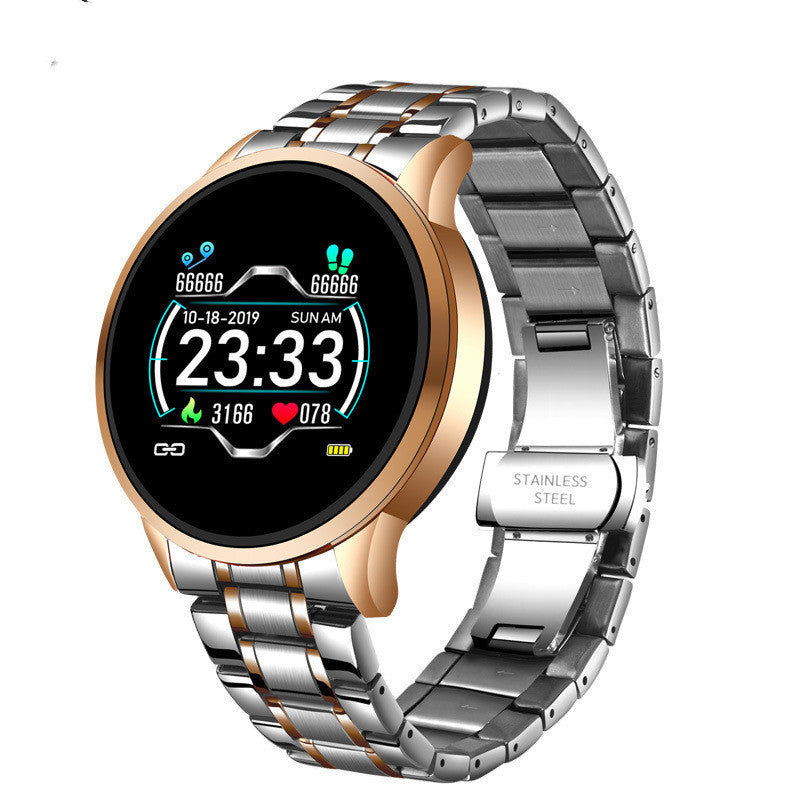 Leisure Stainless Steel Smart Multi-Function Watch