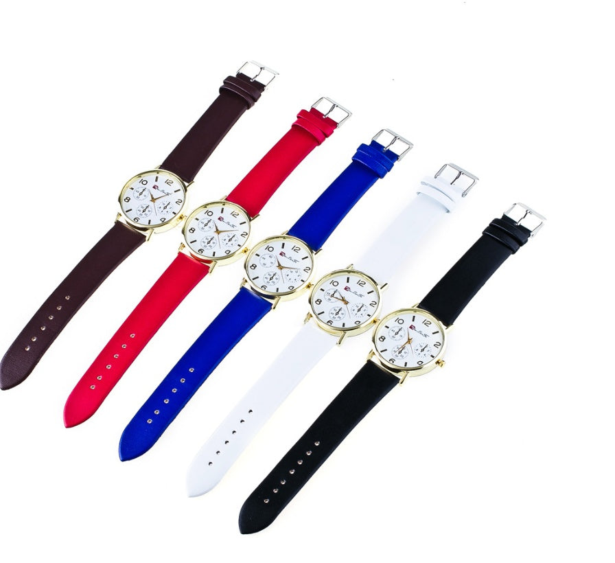 Korean fashion trend men and women brand fashion watches