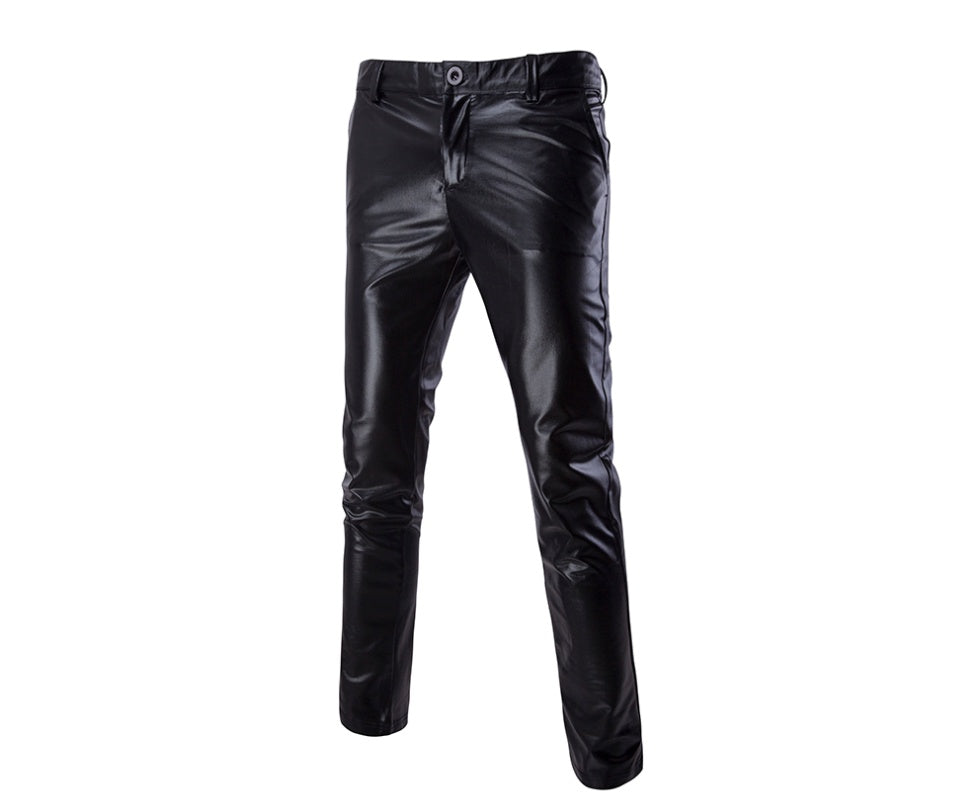 New hot stamping face casual suit suit European and American style slim men's suit