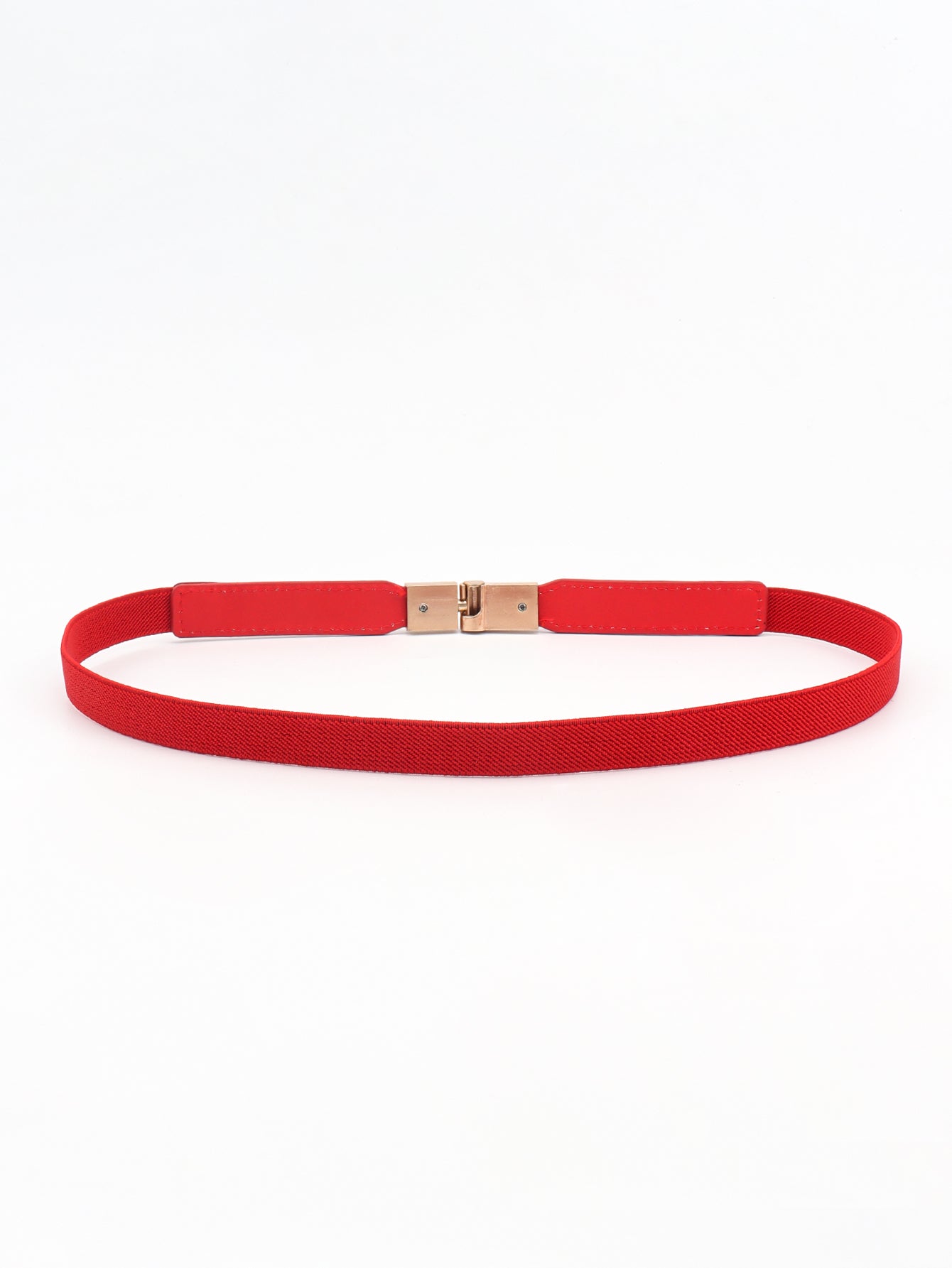 PU Elastic Skinny Belt