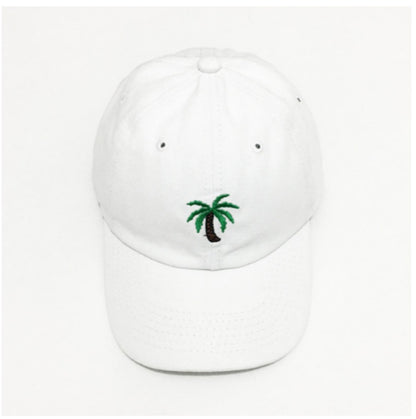 Embroidered Hat Coconut Versatile Cap Fashion Personality Baseball Cap