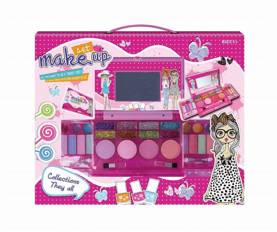 Children's Cosmetics Toy Set Baby Simulation Play House Girl Princess Makeup Box