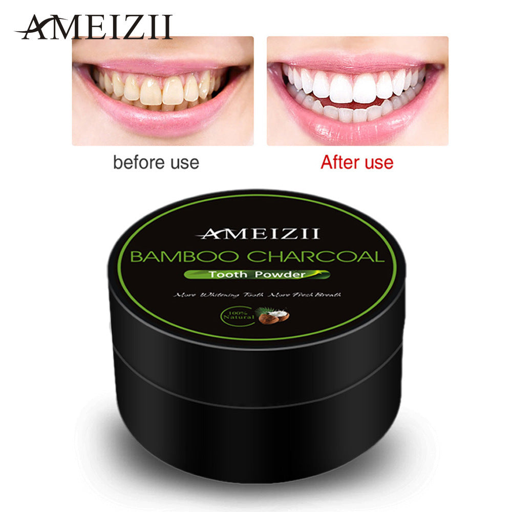 Tooth Whitening Powder Coconut Shell Food Grade Activated Bamboo Charcoal