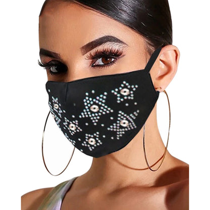 Spring and Summer New Hot Rhinestone Jewelry Masks