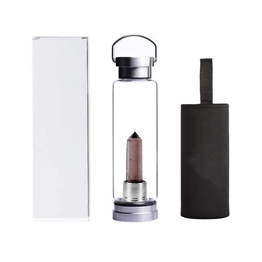 Energy Stone Water Bottle Glass Sports Water Cup Kettle