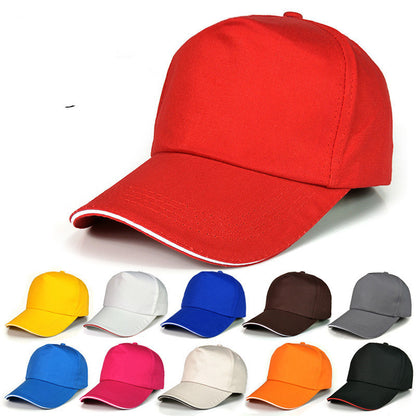 Baseball Cap Custom 5-piece Cotton Advertising Cap Logo Embroidery Work Cap