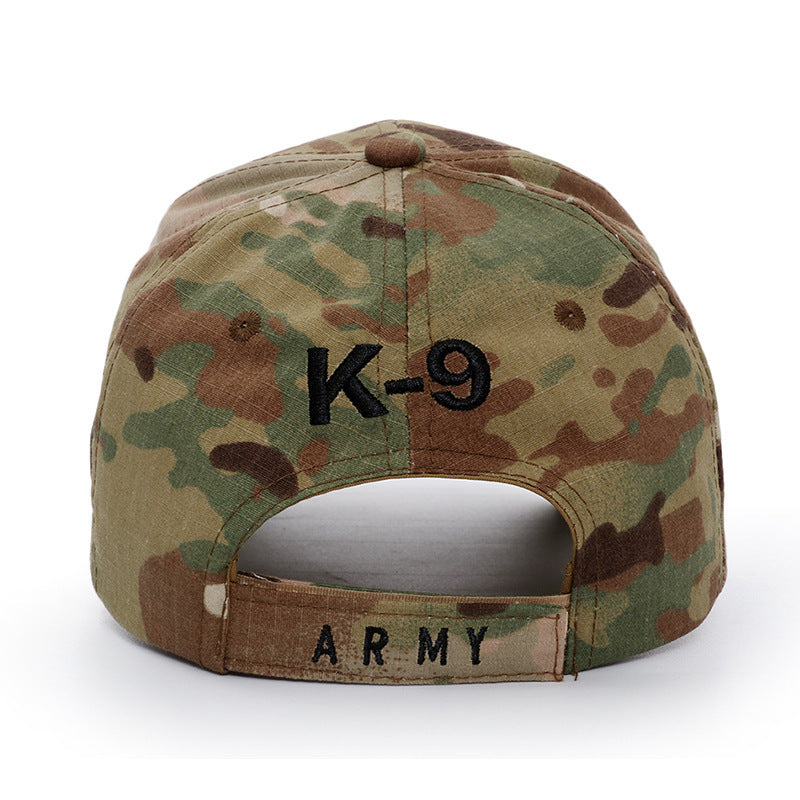 Camouflage Tactical Baseball Cap K9 Embroidered Cap