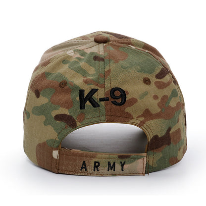 Camouflage Tactical Baseball Cap K9 Embroidered Cap