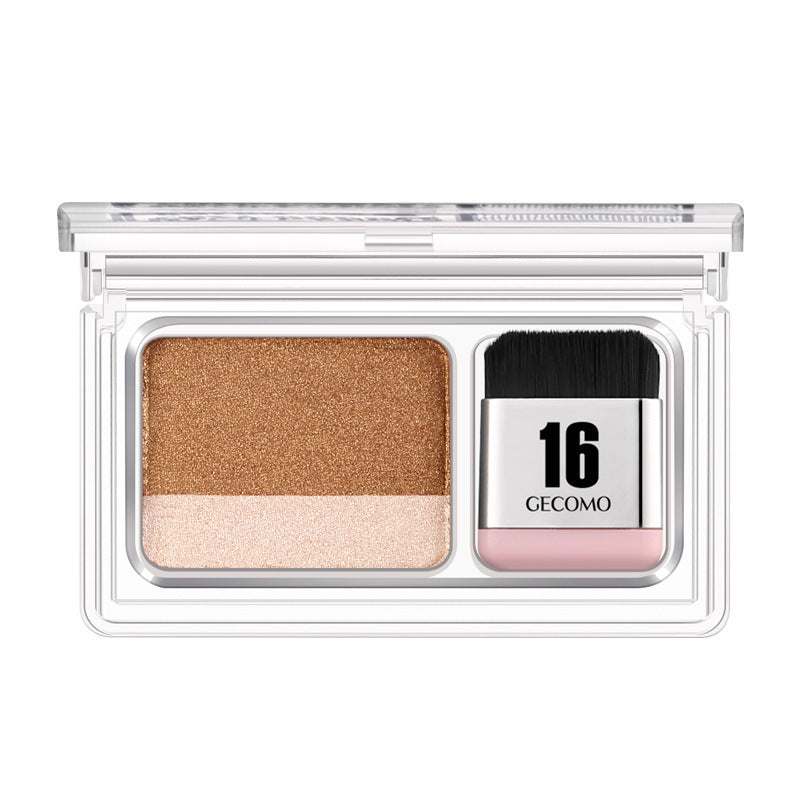 Two-tone Gradient Eyeshadow Earth Color Matte Nude Makeup