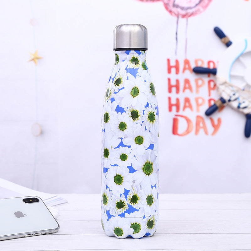 Sports Bottle Portable Vacuum Water Cup