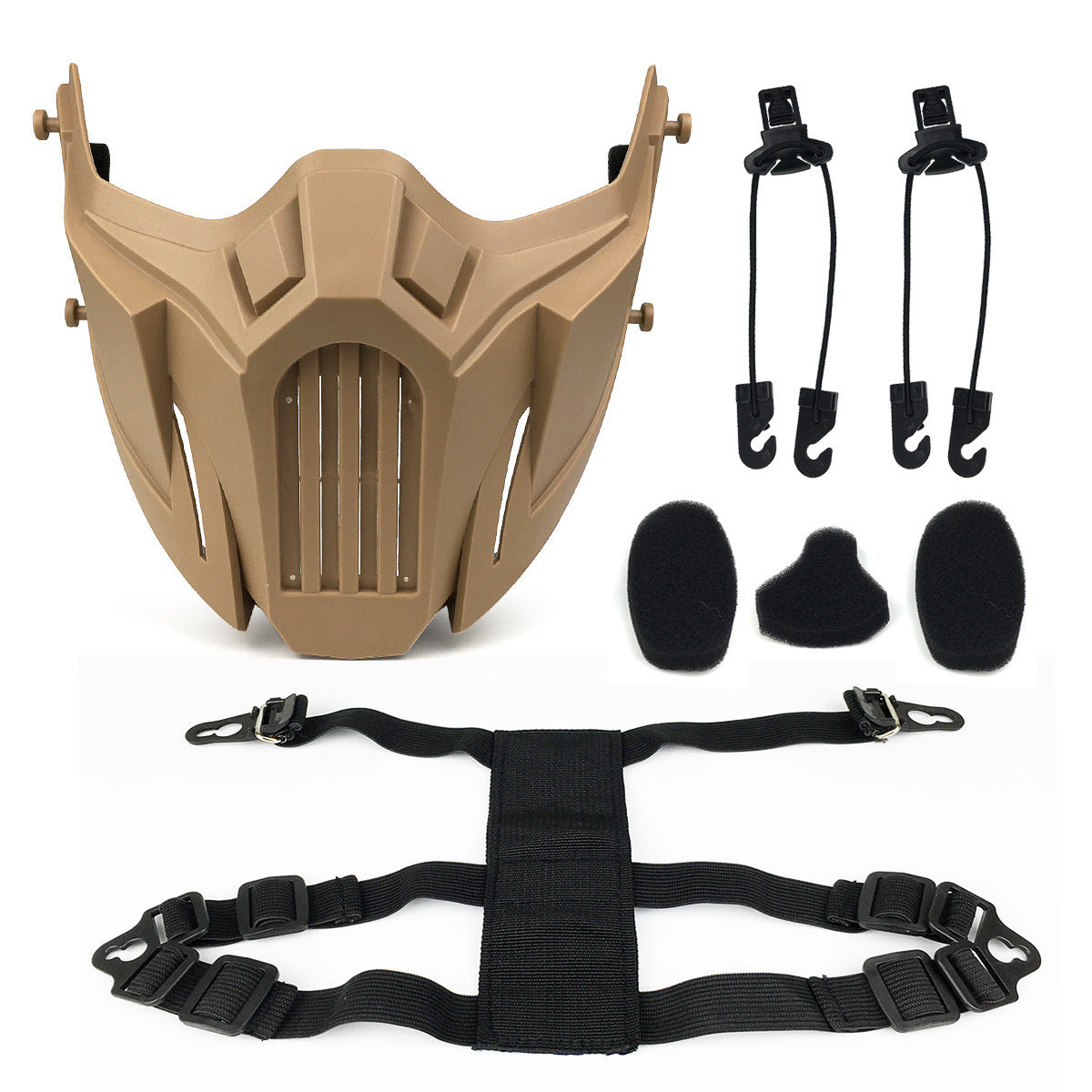 War Wolf Half Face Protective Mask