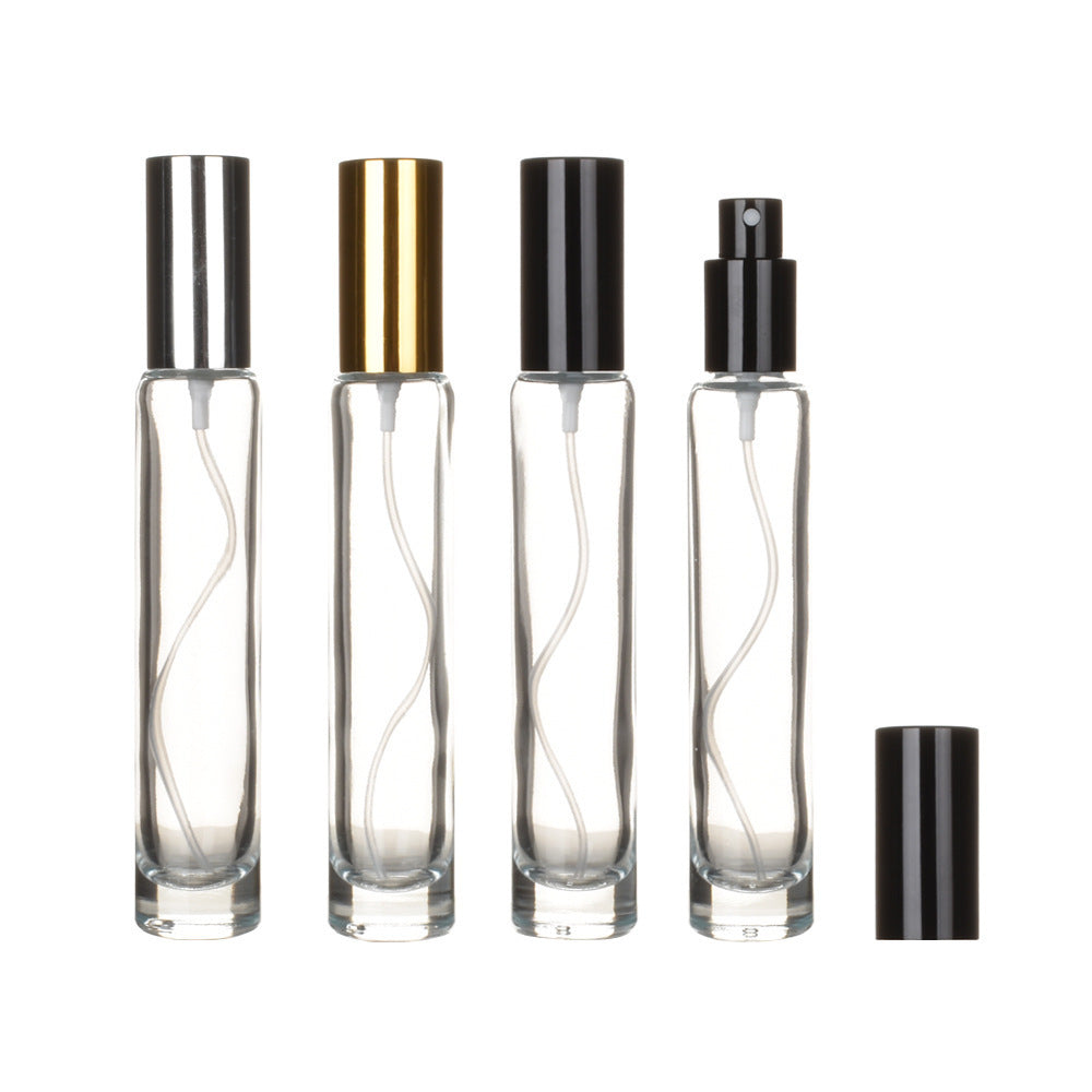 Transparent Perfume Glass Spray Bottle Refilling Portable Travel Empty Bottle