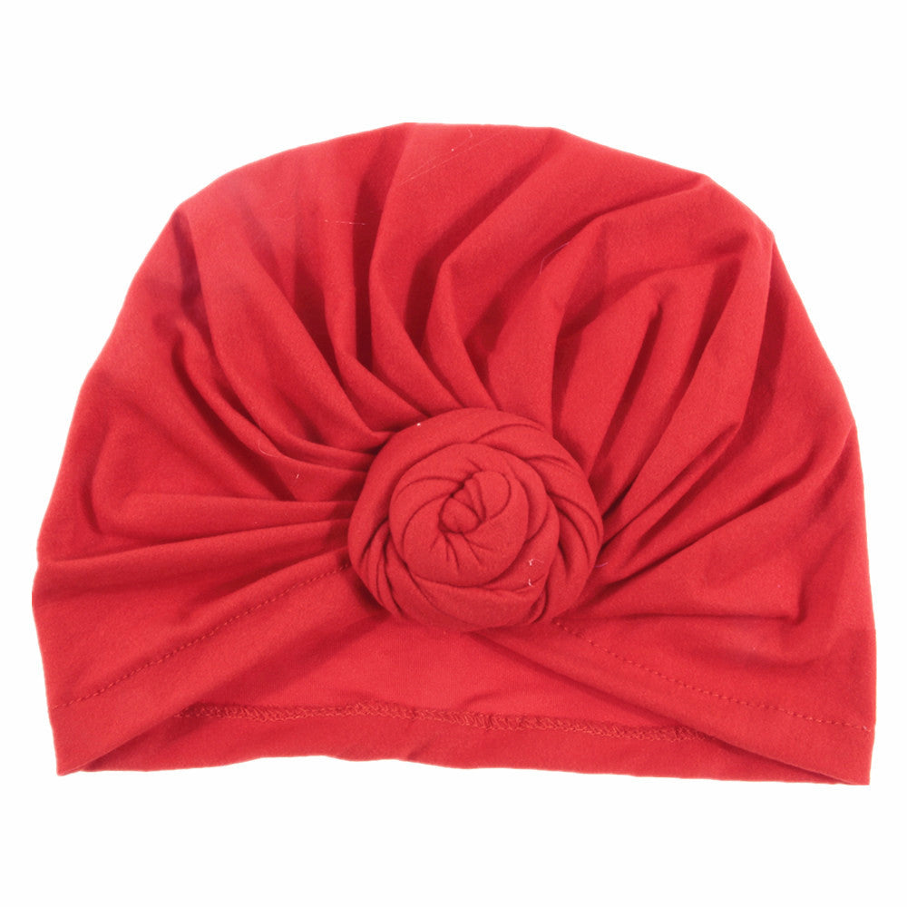 European And American Foreign Trade Indian Baotou Cap Adult Cotton Fold Cap Snail Cap Yoga Cap 8 Colors