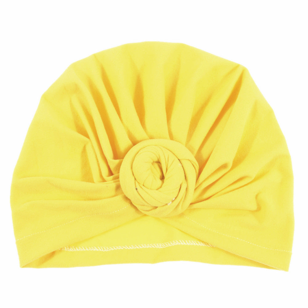 European And American Foreign Trade Indian Baotou Cap Adult Cotton Fold Cap Snail Cap Yoga Cap 8 Colors