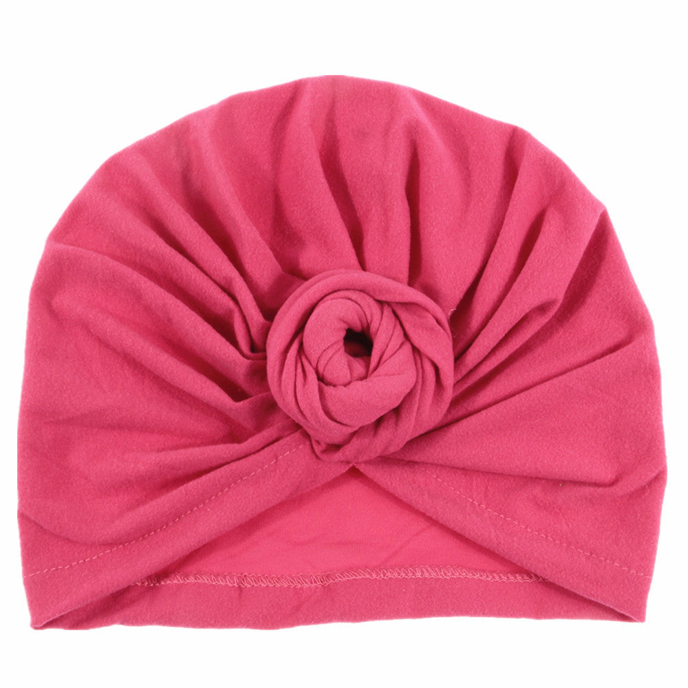 European And American Foreign Trade Indian Baotou Cap Adult Cotton Fold Cap Snail Cap Yoga Cap 8 Colors