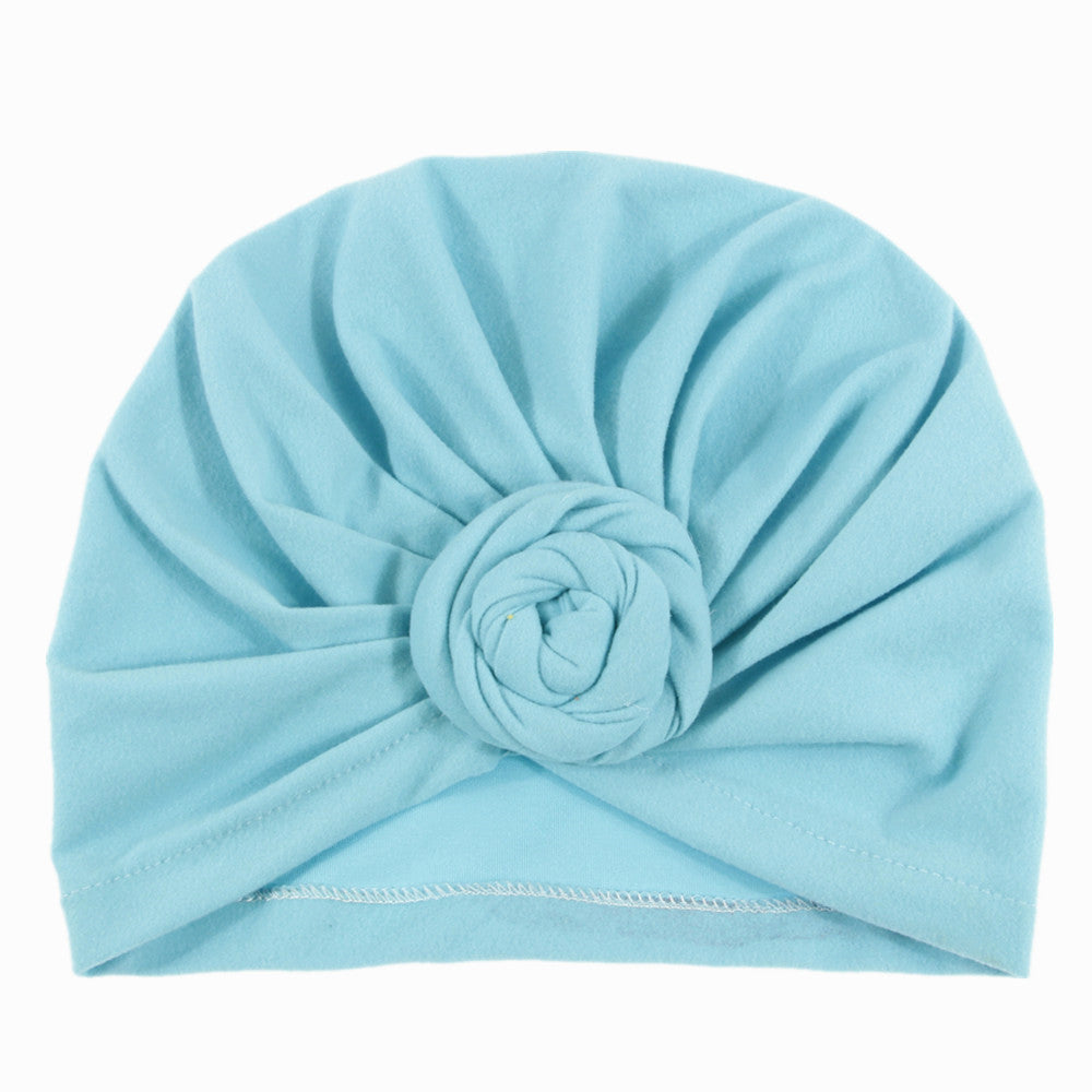 European And American Foreign Trade Indian Baotou Cap Adult Cotton Fold Cap Snail Cap Yoga Cap 8 Colors