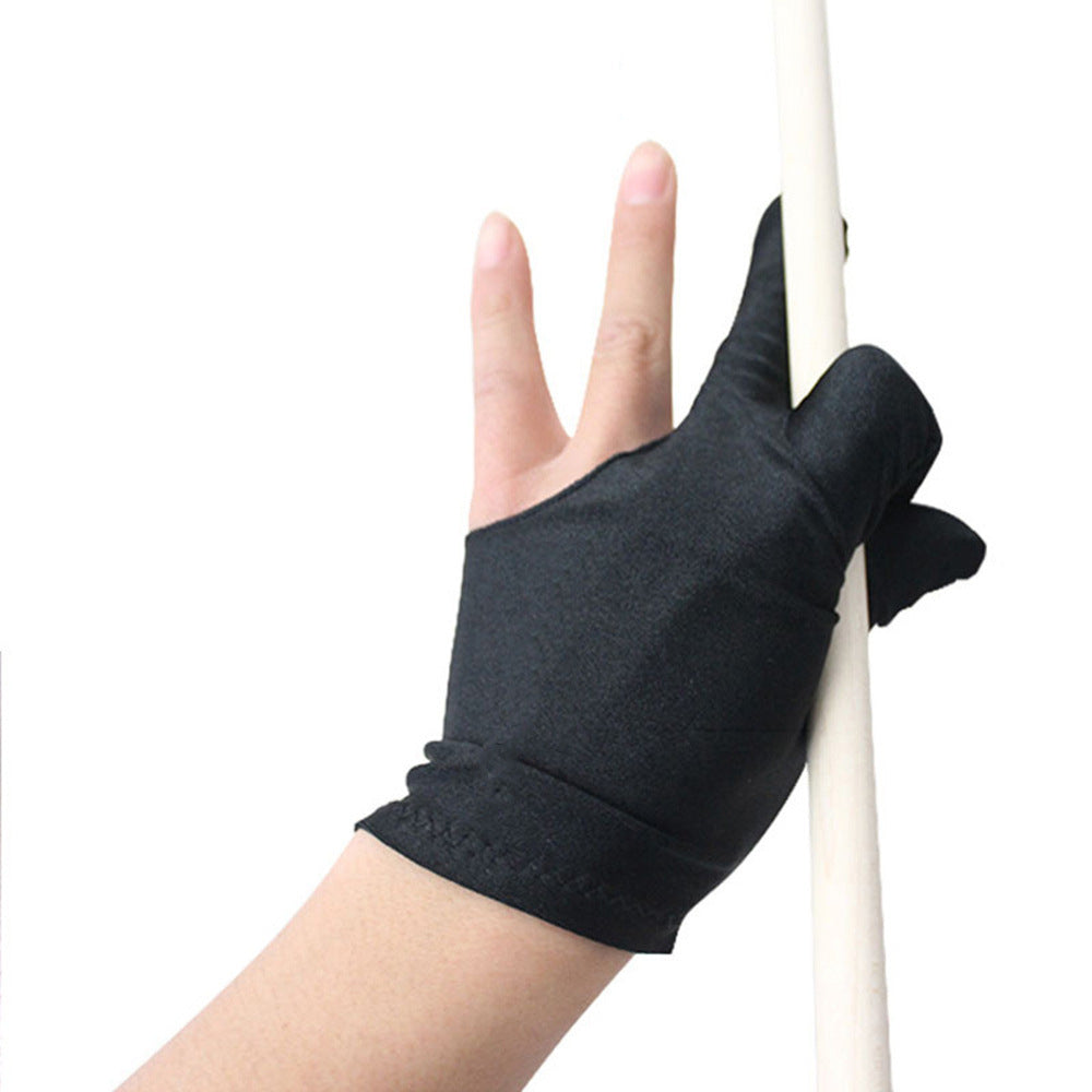 Billiards Three-finger Gloves Full Finger Gloves Club Billiard Gloves Left Hand Pass Code Billiard Gloves