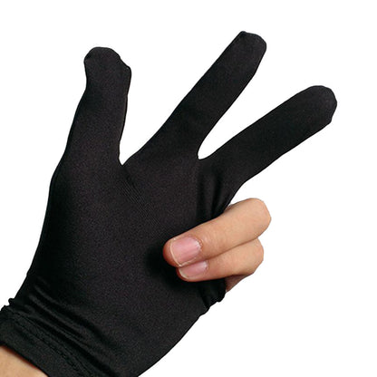 Billiards Three-finger Gloves Full Finger Gloves Club Billiard Gloves Left Hand Pass Code Billiard Gloves