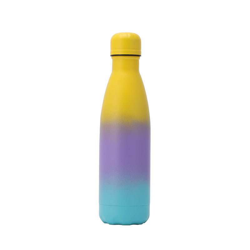 Radient Color Cola Bottle Cup Bowling Water Cup