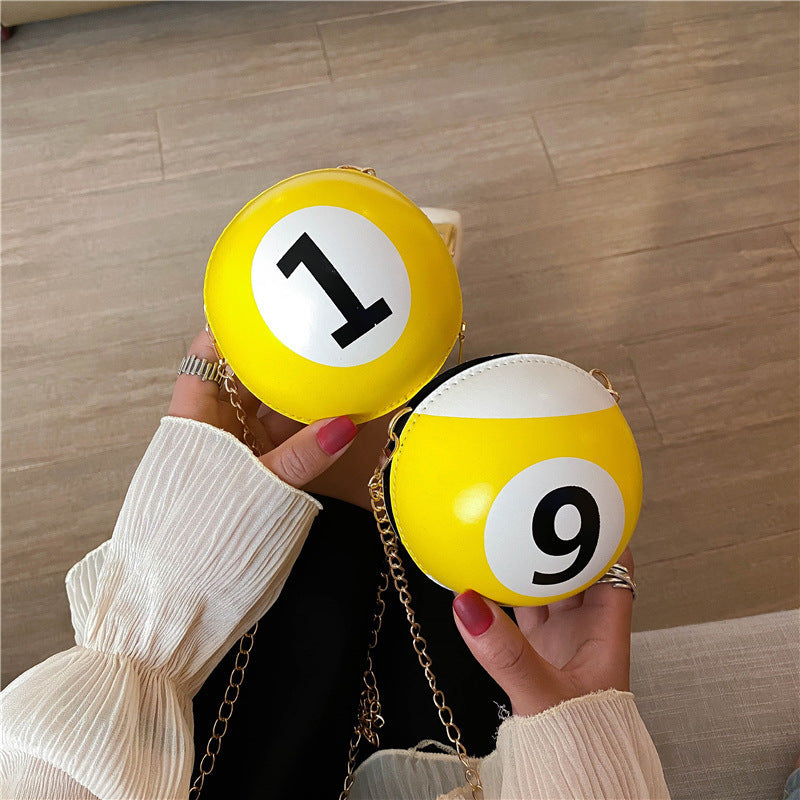 Mini Bag, Chain Bag, Shoulder Bag, Funny Small Round Bag, Coin Purse, Messenger Bag