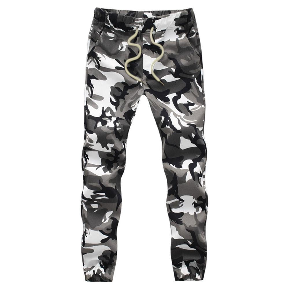 Cotton Mens Jogger Autumn Pencil Harem Pants Men