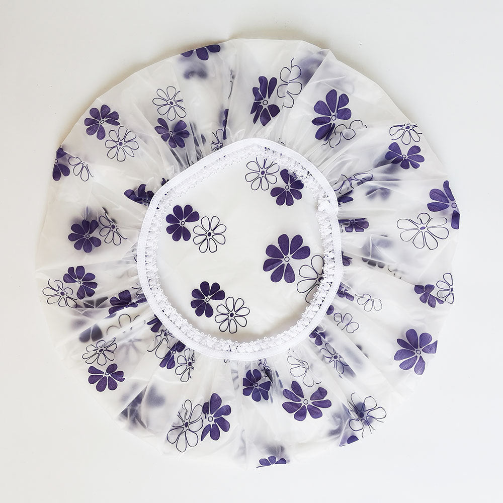 Shower And Bath Cap Printing Waterproof Shower Cap