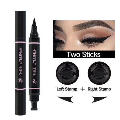 Eyeliner Pen Set Combination Double Head Tattoo Stamp