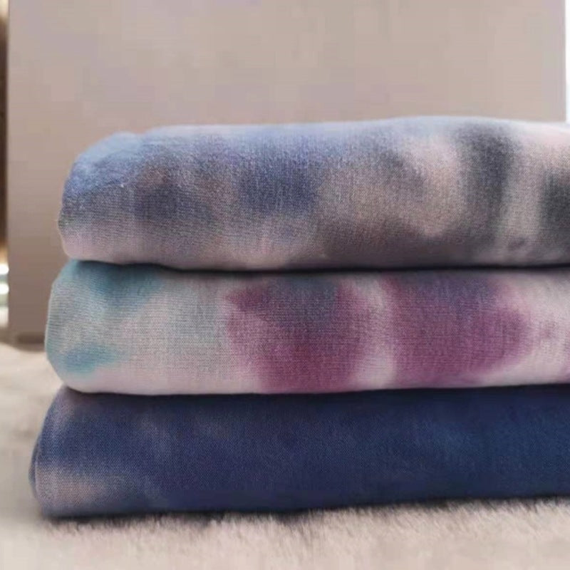 Cotton Modal Tie-dye Cotton Jersey Shawl Scarf Hijab