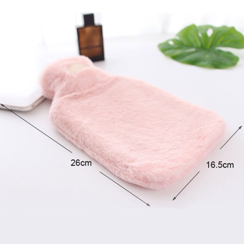 Plush water injection explosion-proof hot water bottle