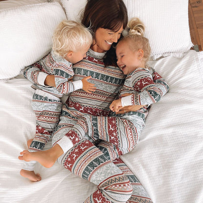 Christmas Fashion Home Wear Family Set